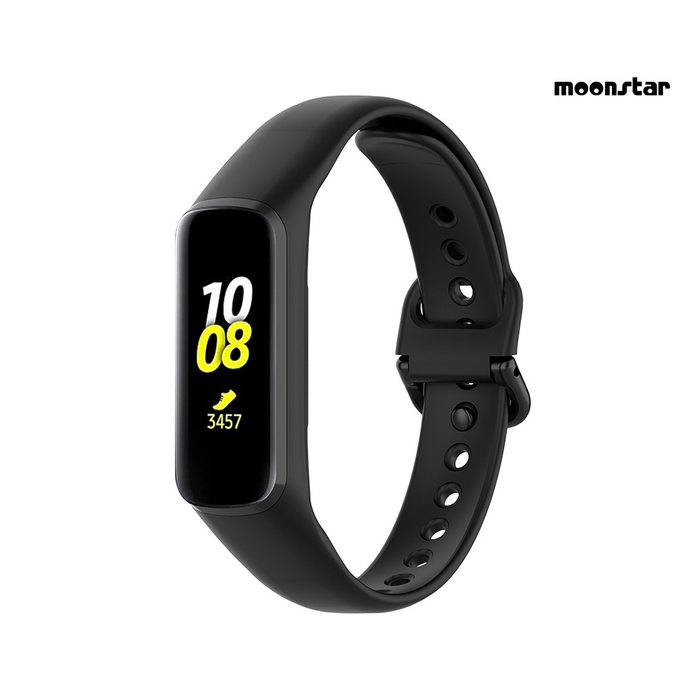 SAMSUNG Dây Đeo Thay Thế Chất Liệu Silicon Màu Trơn Cho Samsung Galaxy Fit-E R375