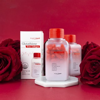 Viên uống trắng da Glutathione Ever Collagen 7 day Angle’s Liquid 72v