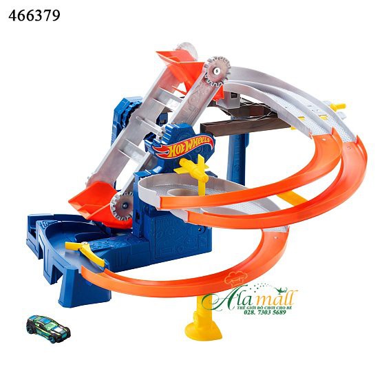 Bộ đường ray đua Hot Wheels Factory Raceway