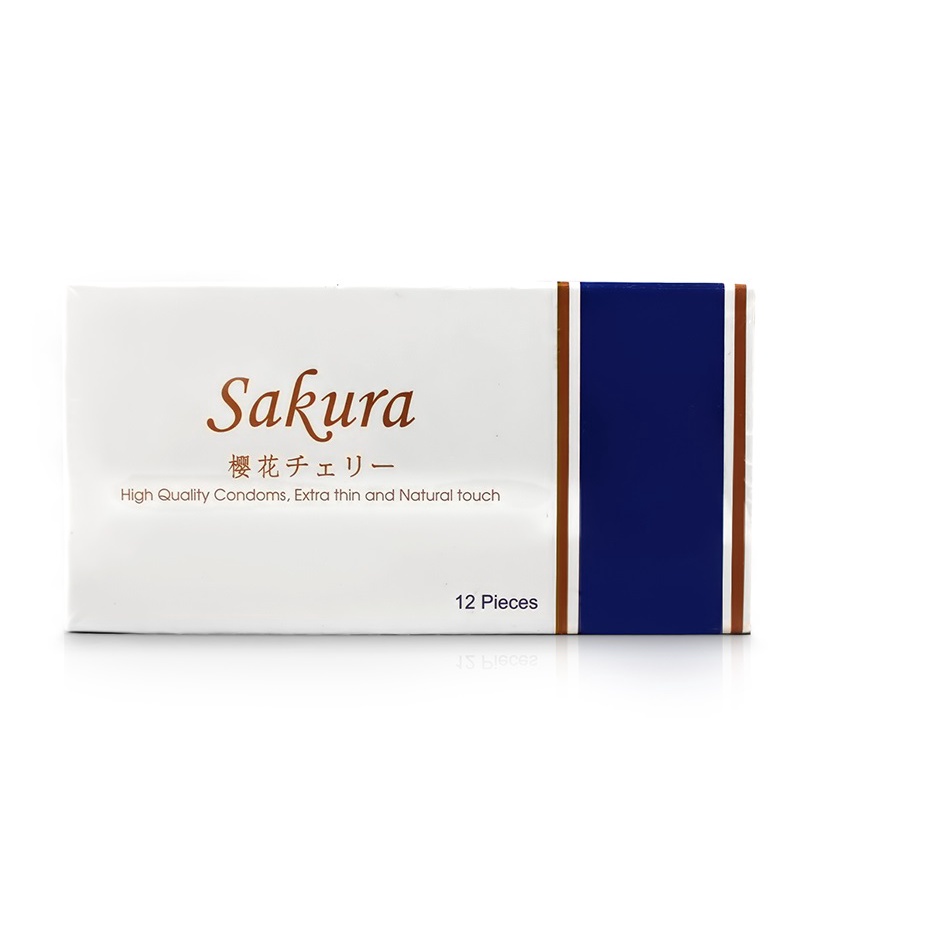Bao Cao Su Sakamura, Sakura Hộp 12 Bao Siêu Mỏng