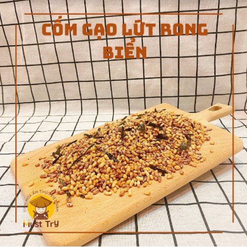 Cốm Gạo Lứt Sấy Rong Biển Đặc Biệt 400g- Must TrY Tinh Hoa Ẩm Thực Điện Biên | BigBuy360 - bigbuy360.vn