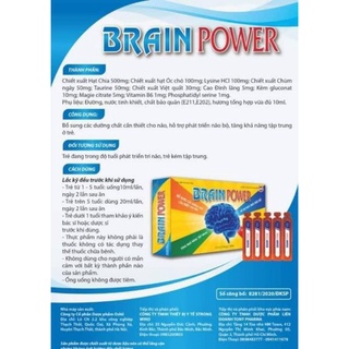 Bổ não dành cho trẻ em Brain Power