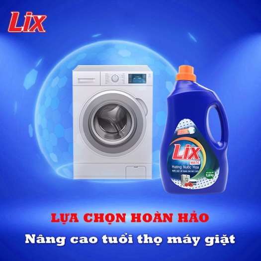 Nước giặt lix đậm đặc matic hương nước hoa chai 3.6kg - ảnh sản phẩm 3