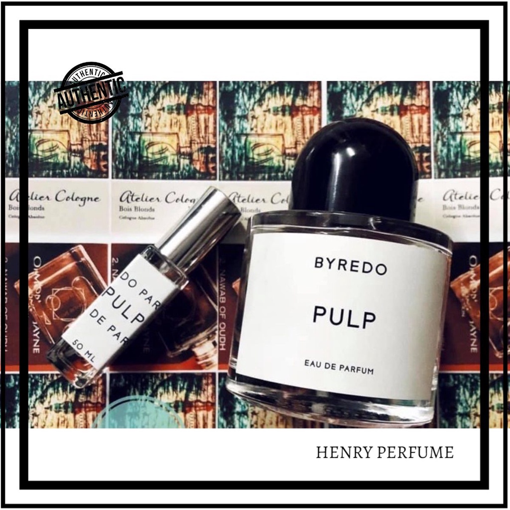 ♕♕ Mẫu thử 10ml nước hoa Byredo Pulp 𝓹𝓸𝓵𝔂𝓶𝓮𝓻