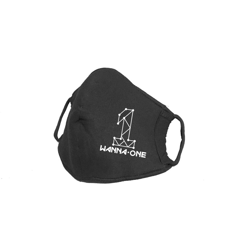 [HÀNG CHUẨN ĐẸP]Khẩu trang vải Wanna One (có hình thật) phong cách thời trang