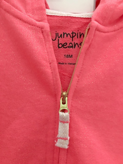 Áo khoác Jumping Beans chất cotton cho bé 12 tháng đến 3 tuổi