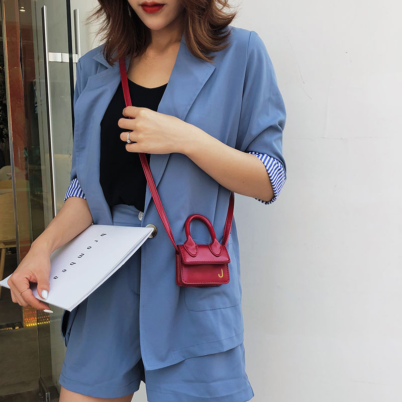 Túi Đeo Chéo CK Mini Hình Vuông Cỡ Nhỏ Phong Cách Hàn Quốc Dễ Thương Cho Nữ
