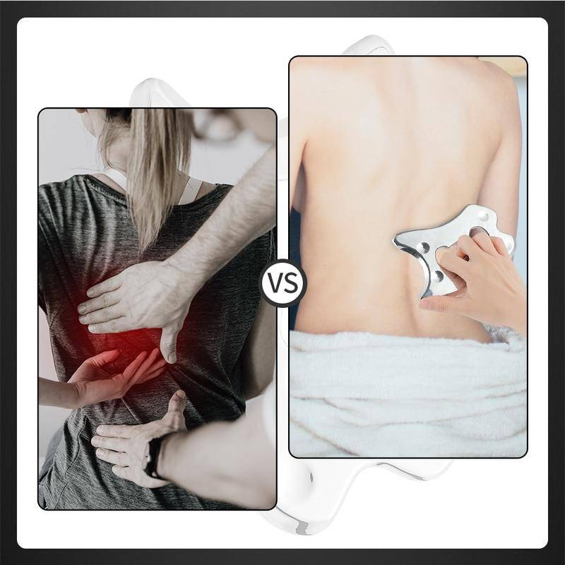 Dụng Cụ Cạo Bằng Thép Không Gỉ Mát Xa Cơ Bắp