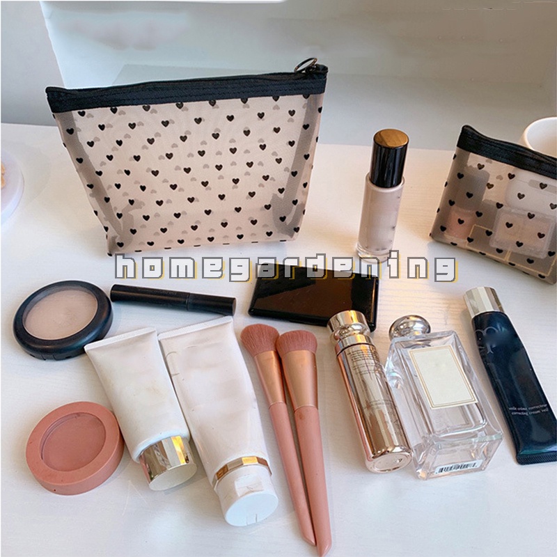 Túi Lưới Trong Suốt Đựng Đồ Trang Điểm