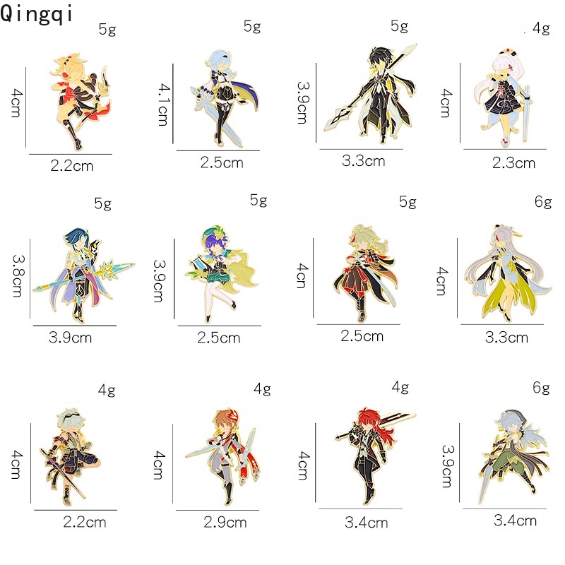 Huy hiệu cài áo MISS ZOE hình nhân vật anime đáng yêu