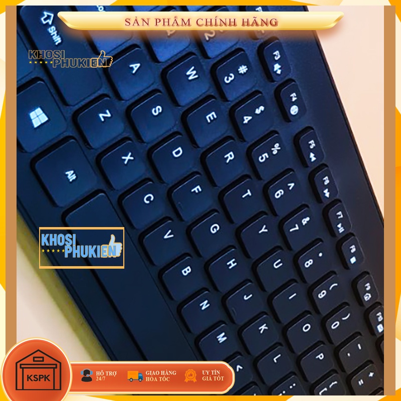 BỘ BÀN PHÍM CHUỘT MÀU ĐEN CÓ DÂY GIÁ RẺ KSPK BTD6800