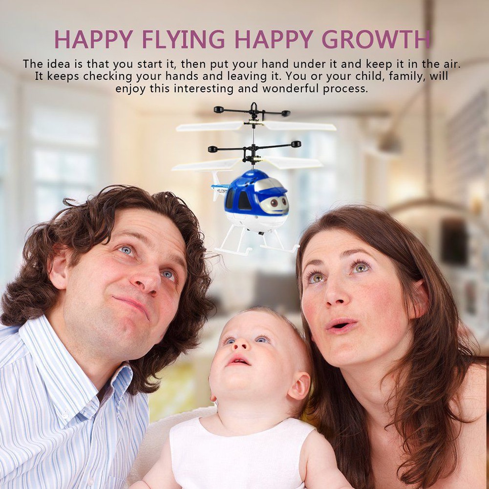 Máy bay trực thăng mini điều khiển từ xa có cảm biến hồng ngoại