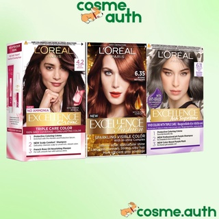 Thuốc Nhuộm Tóc LOreal Paris - Dưỡng Tóc L'Oreal Paris Excellence Fashion & Phủ Bạc L'Oreal Paris Excellence Crème