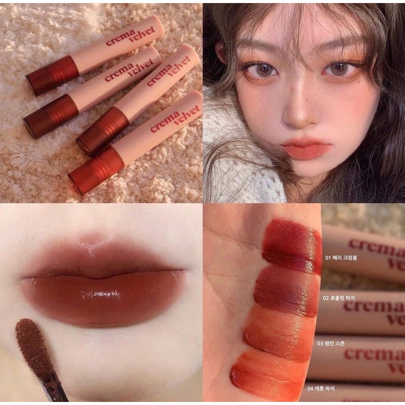 NEW SON KEM LÌ ETUDE CREMA VELET TINT SIÊU XINH MEONOOW STORE