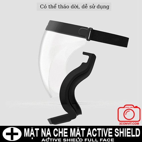 Kính Chống Giọt Bắn PVC Cao Cấp Acitve Shield