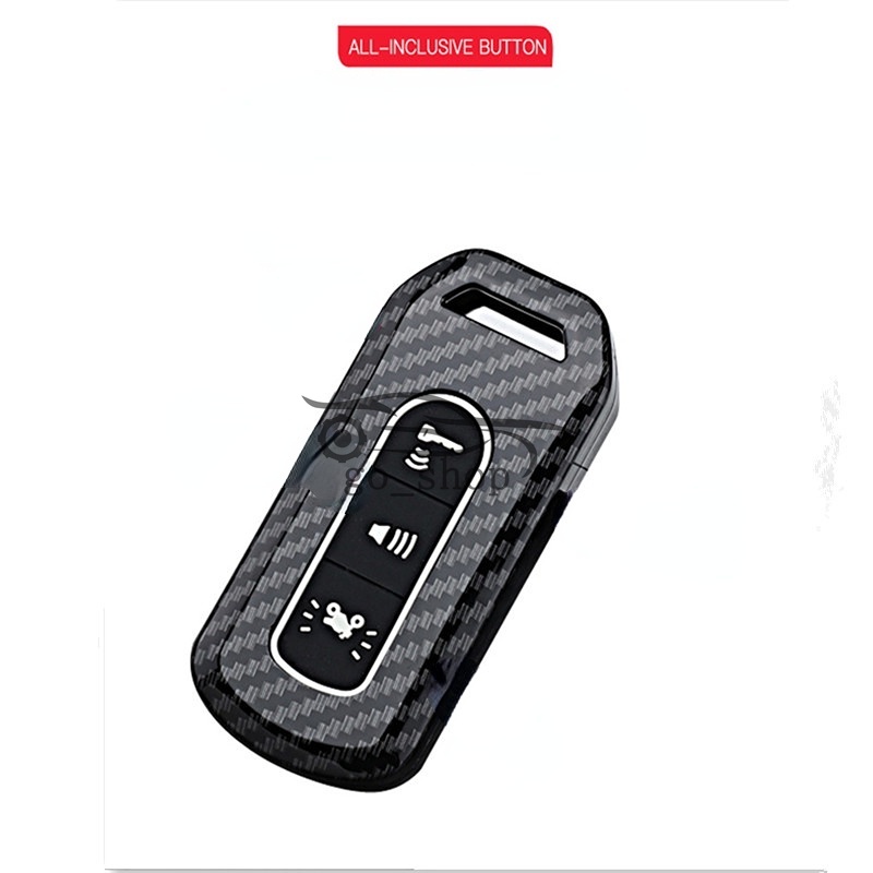 Ốp Chìa Khóa Điều Khiển Từ Xa Bằng Silicon Sợi Carbon Cho HONDA VARIO Airblade 150 Click 150 Click150 PCX 150 Click 150i GC 150 V2 SH125