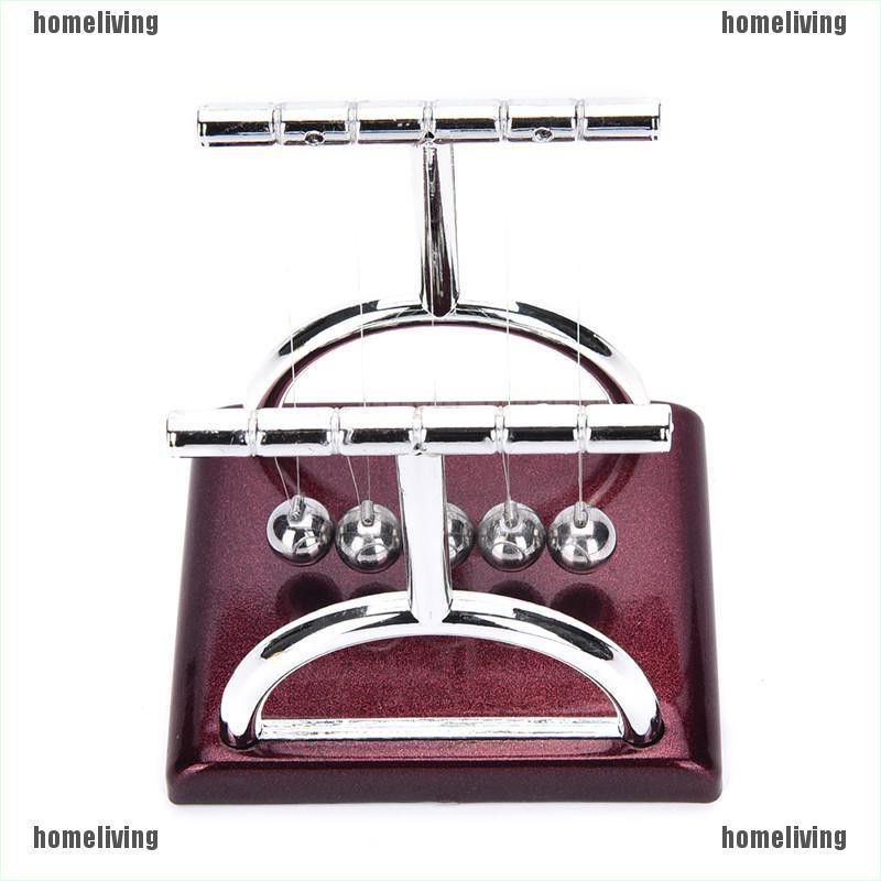 [homeliving] Đồ Chơi Quả Bóng Cân Bằng Newton Để Bàn Khoa Học Vật Lý Vui Nhộn