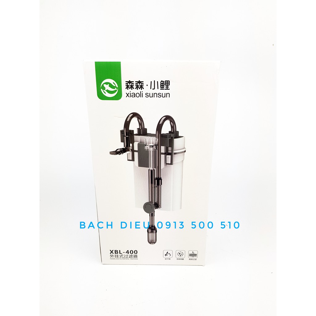 LỌC TREO CHO HỒ BỂ CÁ CẢNH THỦY SINH SUN SUN XBL 300 XBL 400 XBL 500 THẾ HỆ MỚI THIẾT KẾ ĐẸP GIÁ RẺ BỀN