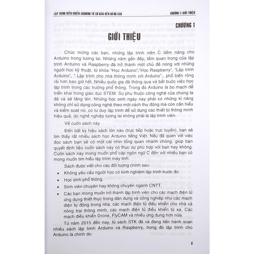 Sách Lập Trình Điều Khiển Arduino - Từ Cơ Bản Đến Nâng Cao