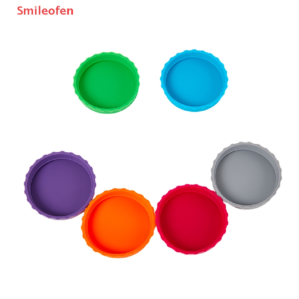 1 Nắp Đậy Lon Nước Ngọt / Lon Soda Bằng Silicone Nhiều Màu Mới