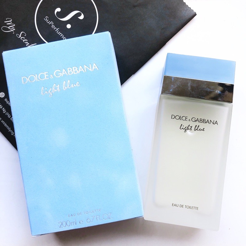 Nước hoa tươi mát Dolce & Gabbana DG Light Blue EDT 10ml Spray / chuẩn authentic