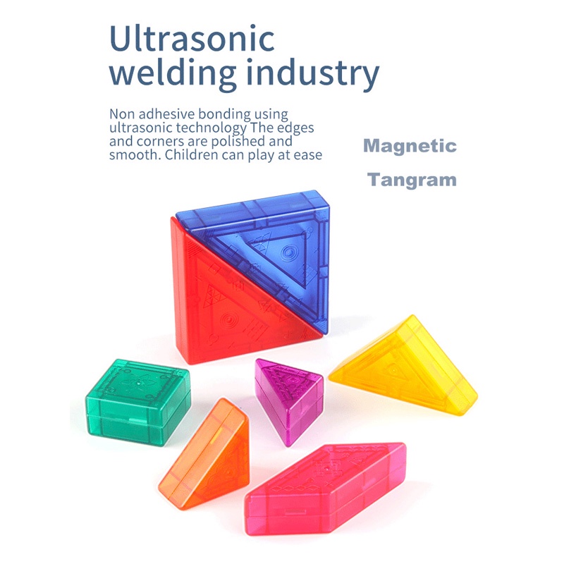 Đồ chơi ZHANQI TOYS trí uẩn tangram ghép hình giáo dục trí tuệ phát triển tư duy