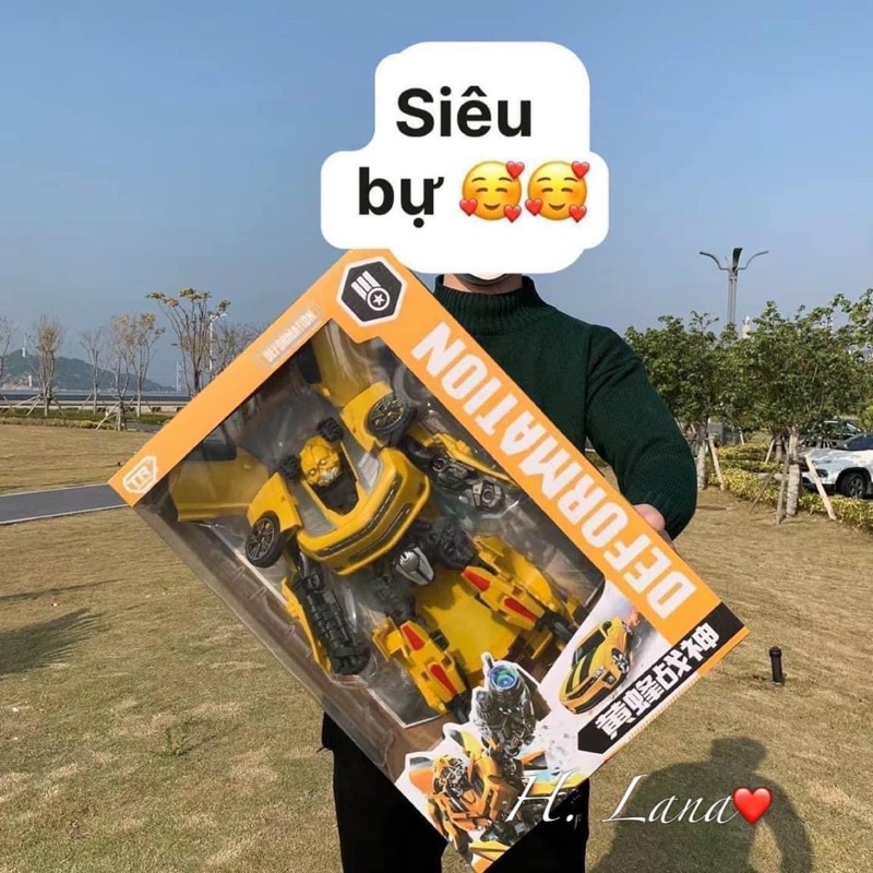 BỘ ĐỒ CHƠI SIÊU NHÂN Ô TÔ TRANSFORMER BIẾN HÌNH