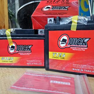 Bình Ắc quy Quick Thái