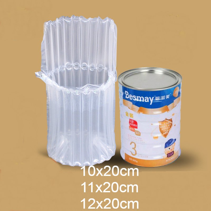 Một Túi Cột Xốp Chống Sốc Bọc Chai Lọ Dễ Vỡ Hộp Sữa Bột Thước Đường Kính 10cm Cao 20 - 11x20cm - 12x20cm