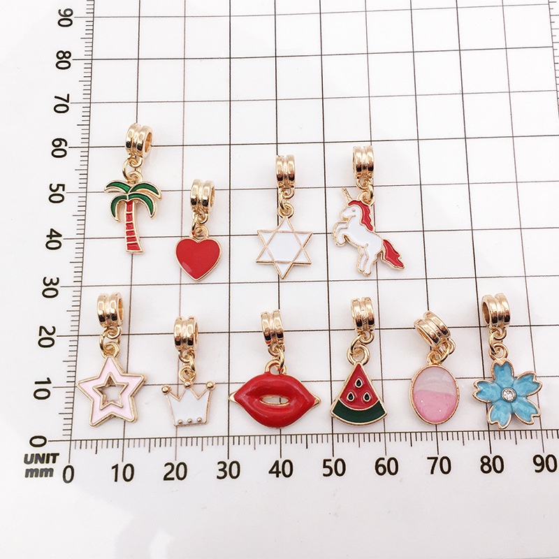 Bộ 5 mặt vòng cổ handmade kèm vòng cổ thiết kế độc đáo