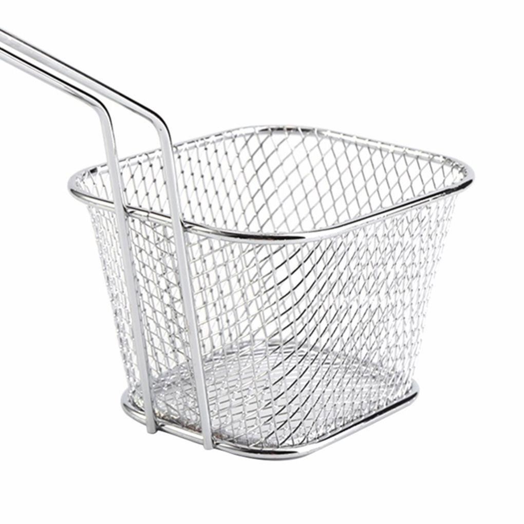 Rổ Chiên Khoai Tây Chiên Bằng Thép Không Gỉ