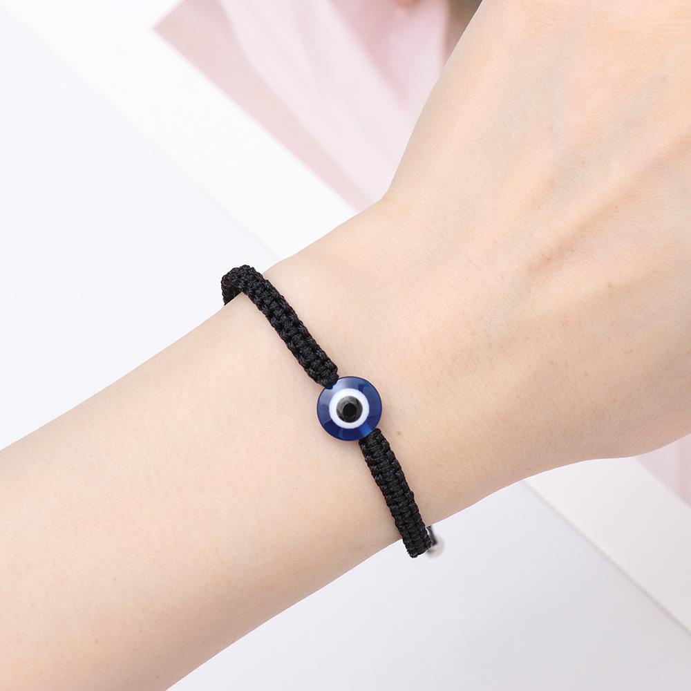 ROSE Vòng Tay Bùa Hộ Mệnh Mắt Quỷ Có Thể Điều Chỉnh Kích Cỡ Mới