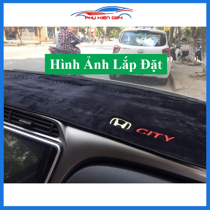 Thảm taplo City 2014-2015-2016-2017-2018-2019-2020 chống nắng nóng làm mát xe mở rộng tầm nhìn