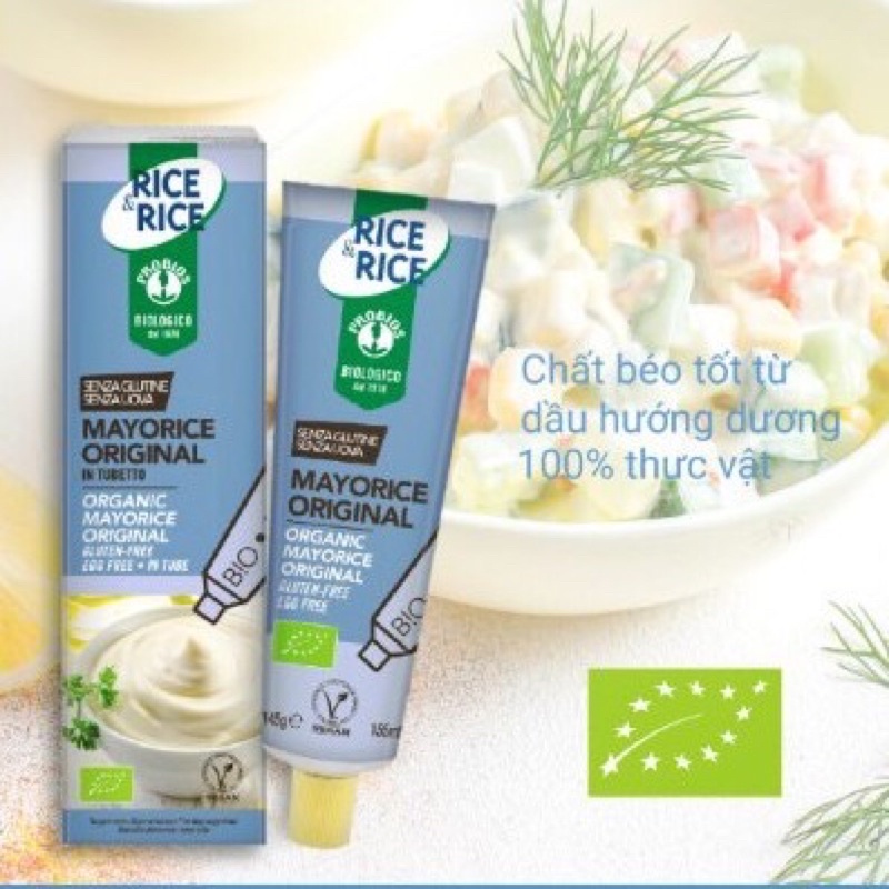 Sốt Mayonaise hữu cơ không trứng 180g ProBios Sumishop2019