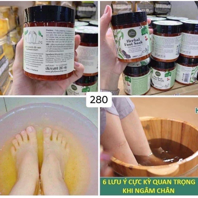 Muối Ngâm Chân Thảo Dược Thư Giãn