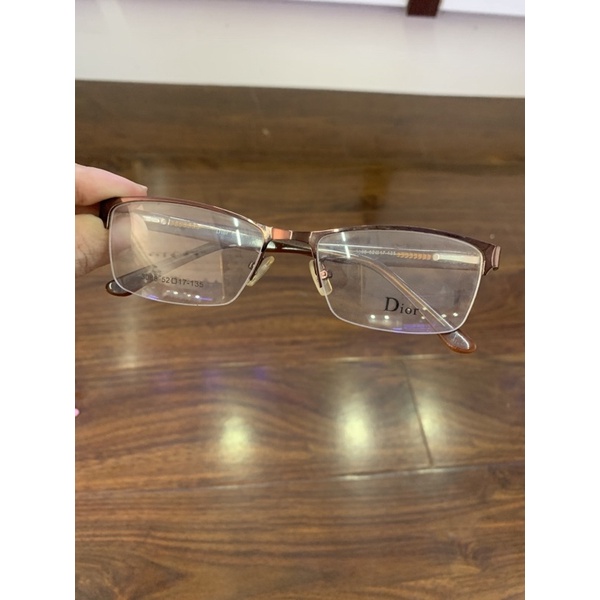 Gọng kim loại mắt vuông xẻ cước nhiều màu nhiều mẫu dễ lên mặt cho nữ