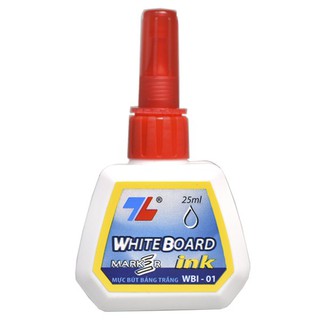 Mực bút lông bảng thiên long wbi-01 màu đỏ
