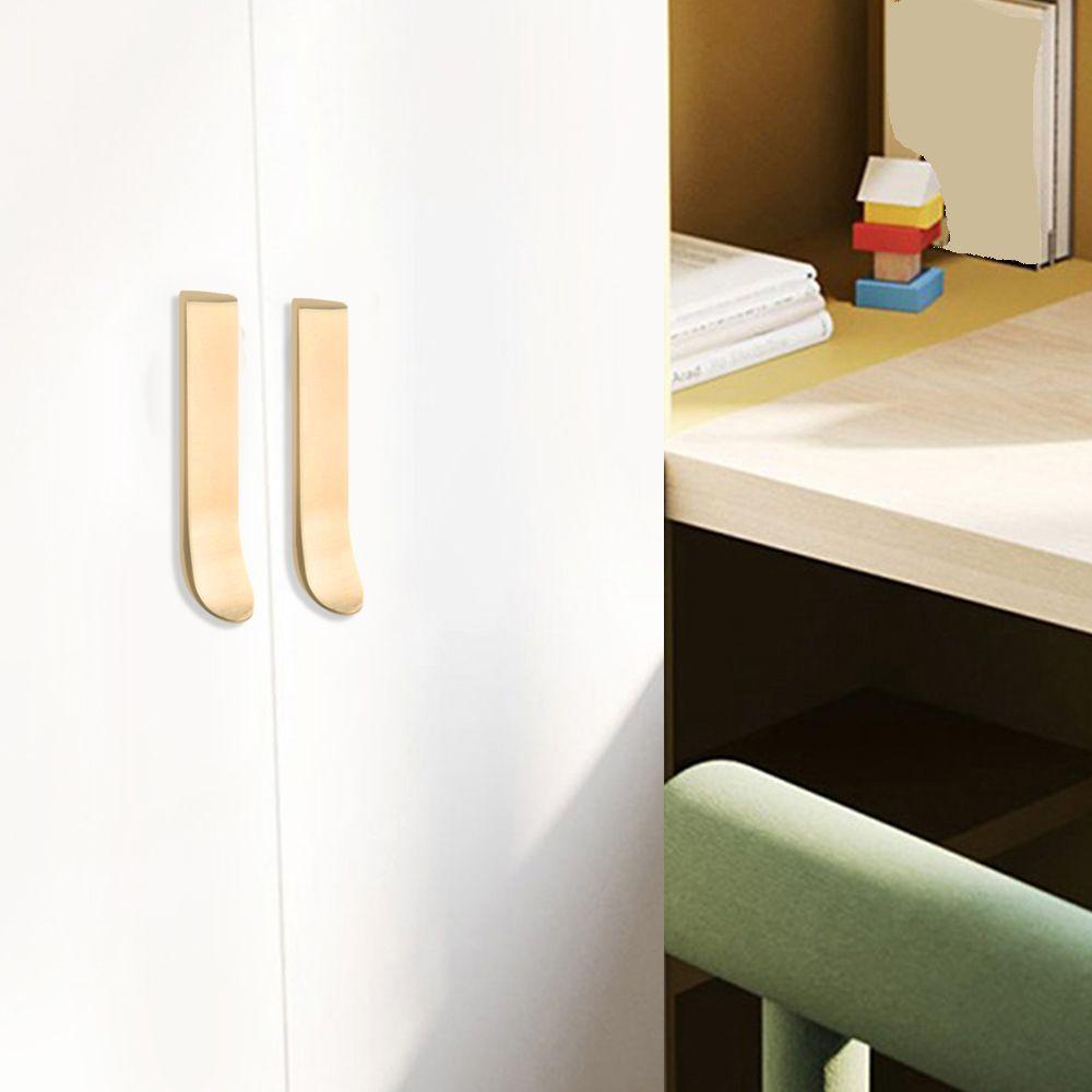 Tay Nắm Cửa Cong Bằng Hợp Kim Kẽm Hiện Đại Ket1