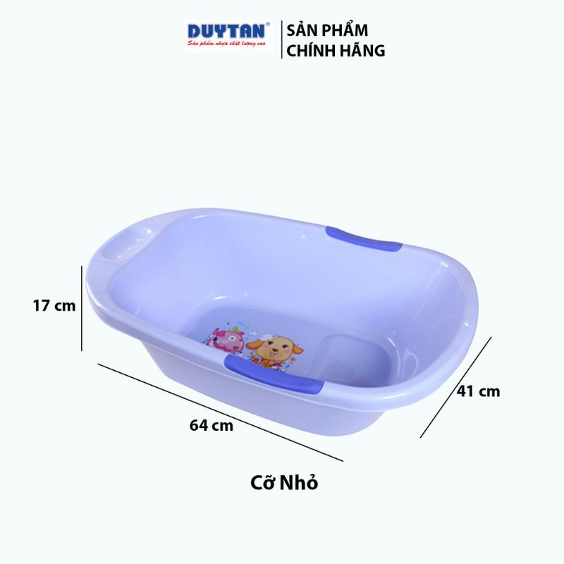 Thau Tắm Bé Nhựa Duy Tân Loại Lớn Kích Thước 68 × 44 × 20cm