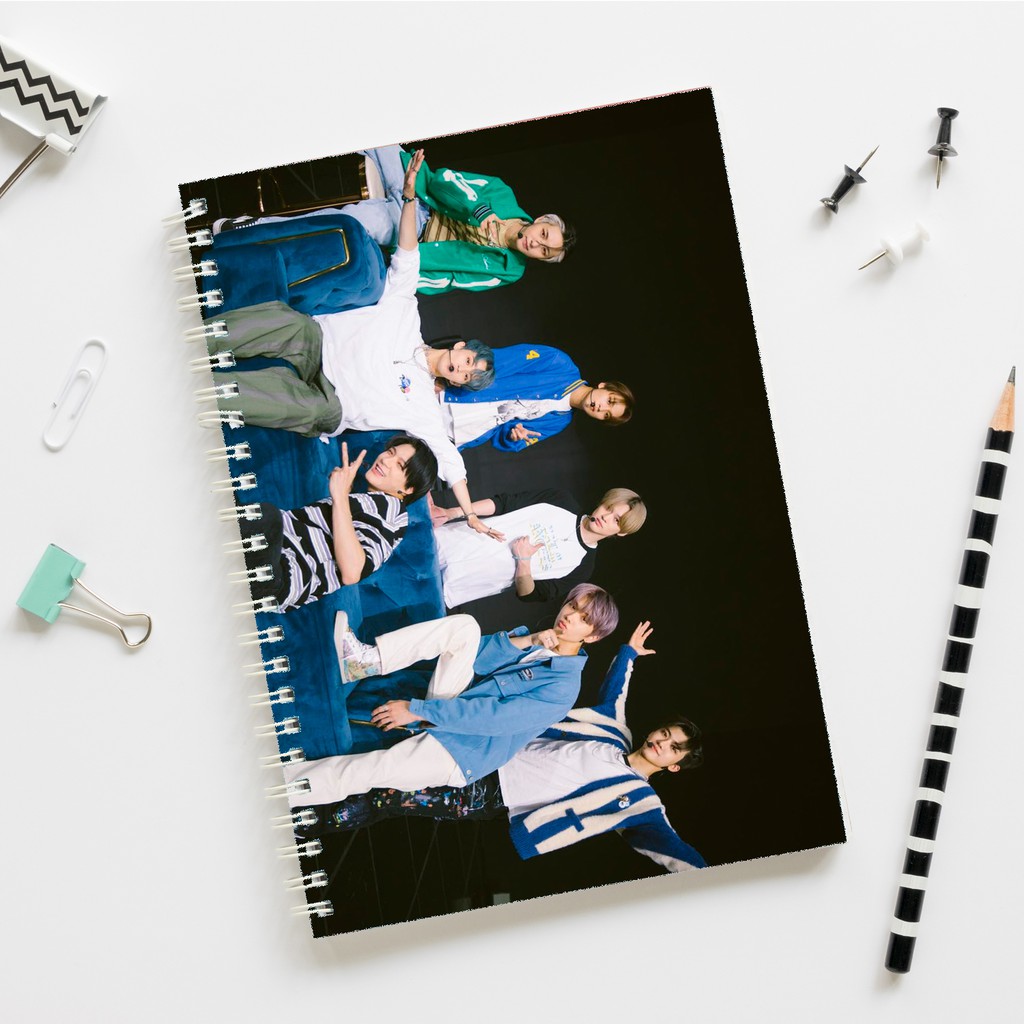 Sổ Còng NOTEBOOK Siêu Đẹp In Hình Nhóm Nhạc NCT 2021 - QUÀ TẶNG K-POP