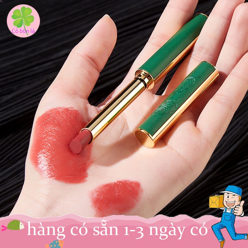 Son Môi HEYXI Retro Velvet Tube Matte Tông Màu Quyến Rũ - Son Lì Lâu Trôi Chống Thấm Nước Dễ Lên Màu Lâu Trôi Môi Xinh