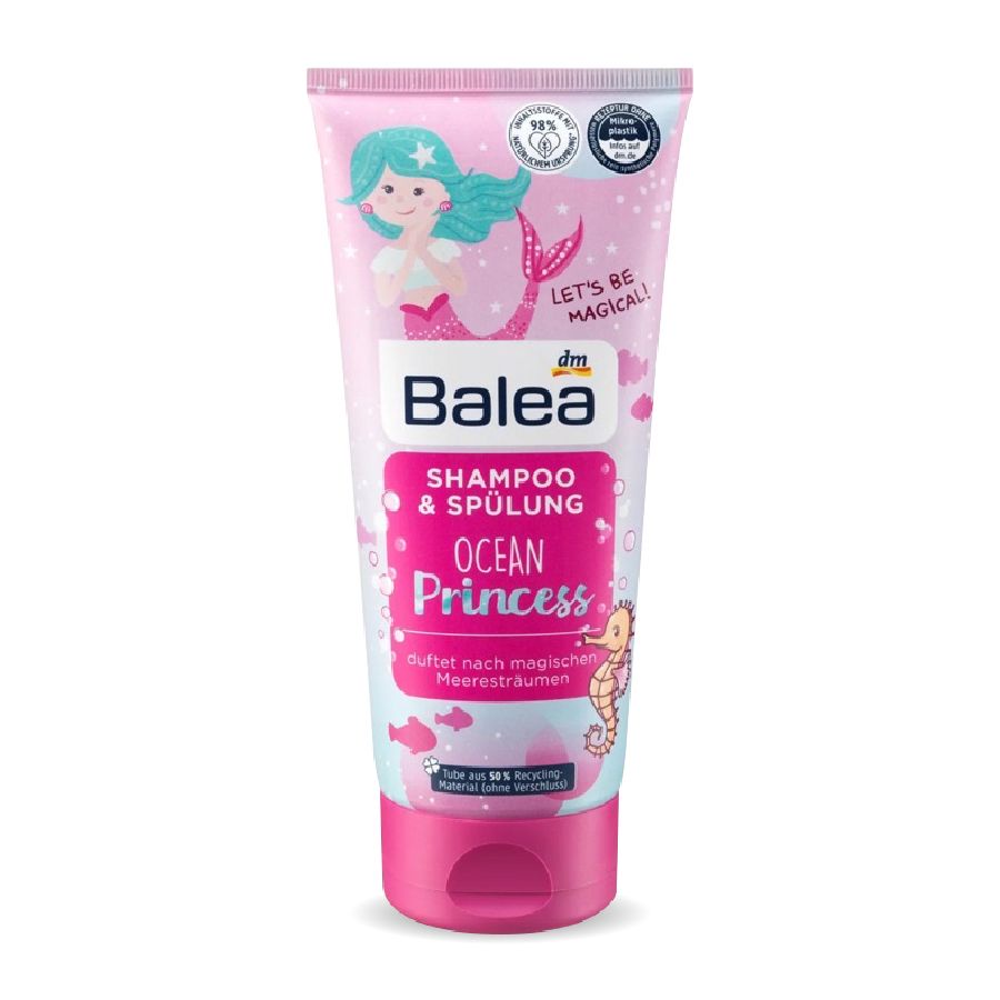 Dầu gội xả 2 in 1 Balea Little Princess cho bé gái
