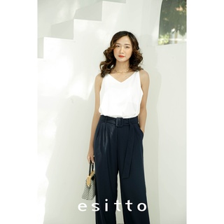Áo hai dây lụa nữ cao cấp - esitto [ESBNB14010]