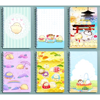 Sổ lò xo gà nao 60 trang 17x25cm sli13a dễ thương hoạt hình