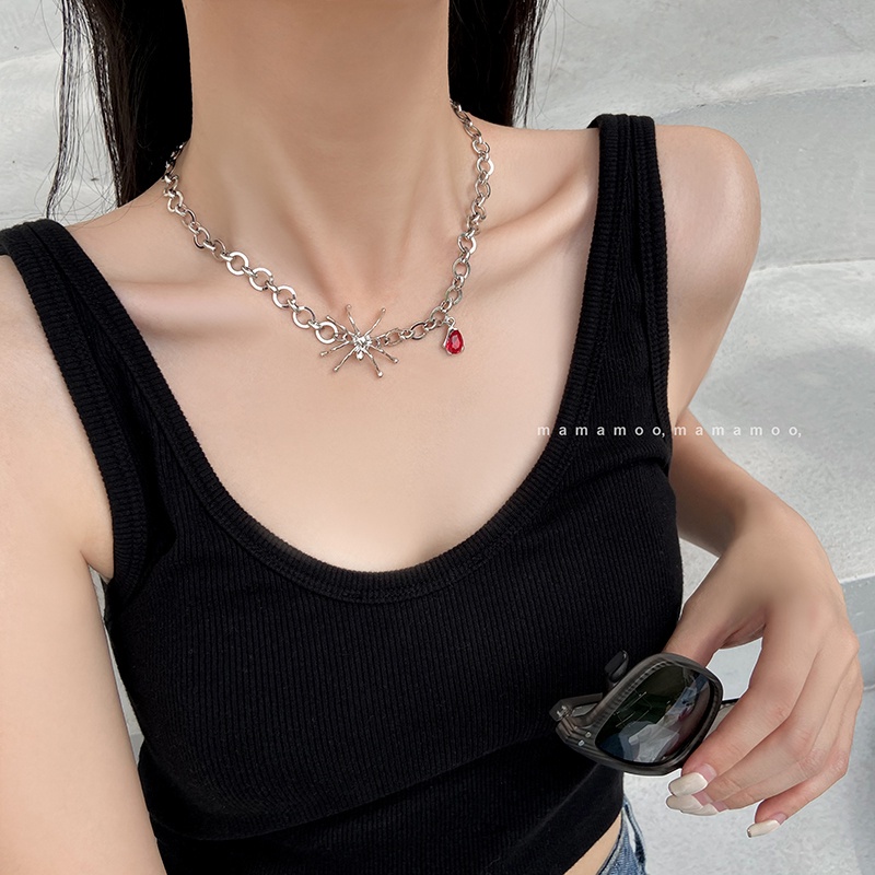 Dây Chuyền Hình Nhện Phong Cách Hip Hop 19975