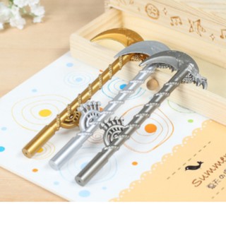Bút giá rẻ, Bút nước mực đen, Bút hình cây đao