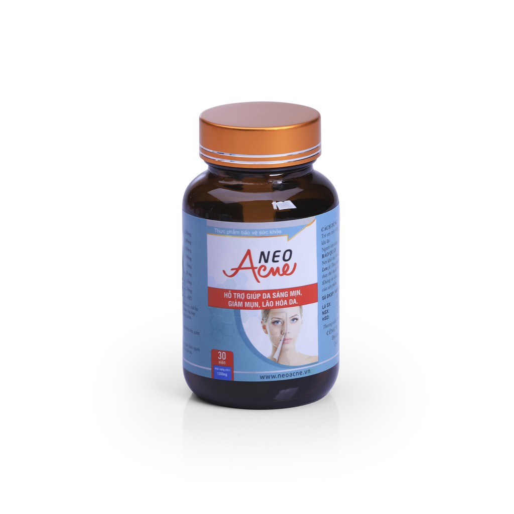 Thực phẩm bảo vệ sức khỏe VIÊN UỐNG HỖ TRỢ TRỊ MỤN NEO ACNE (hộp 30 viên) | BigBuy360 - bigbuy360.vn