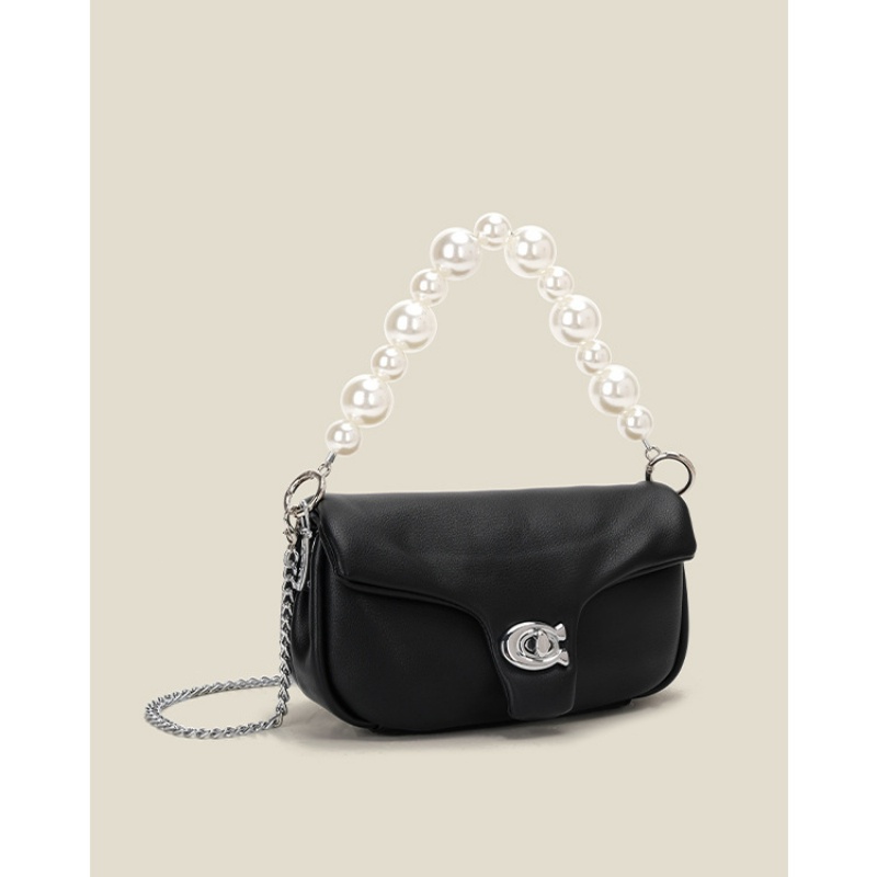 Túi Đeo Vai Thiết Kế Mới Có Khóa Ngọc Trai Cao Cấp Thời Trang