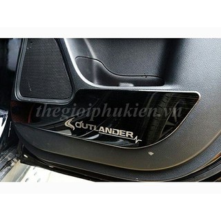 Ốp chống xước Tapli, Tapli cửa titan Mitsubishi Outlander