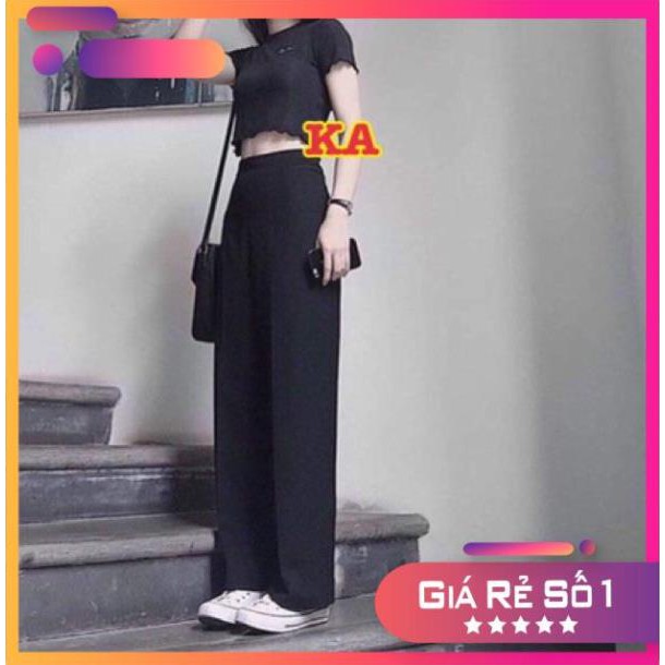 [FREESHIP]- Quần ống rộng dài có size K&amp;A
